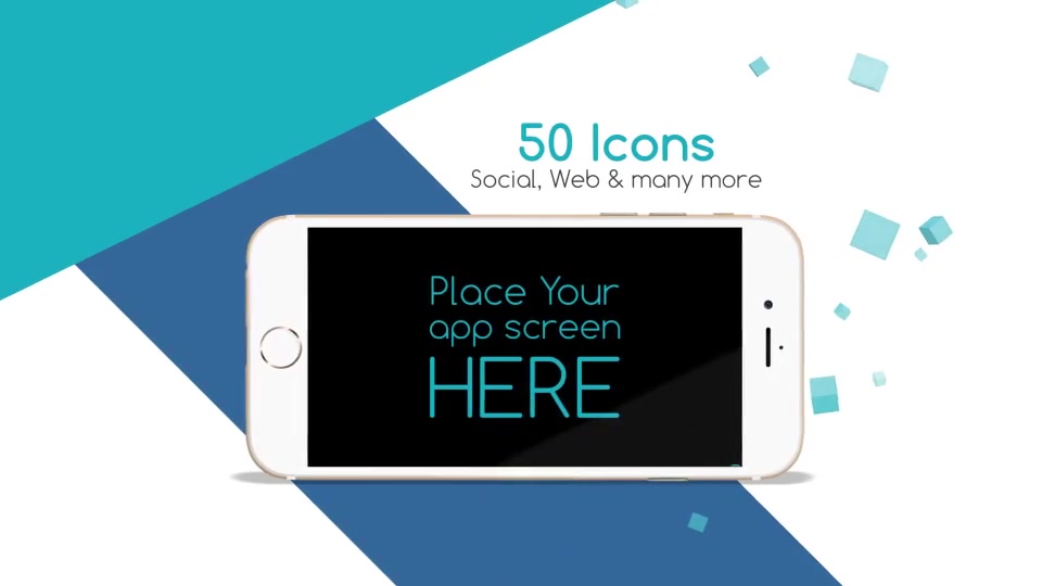 Flat Mock App Commercial - Download Videohive 14152325