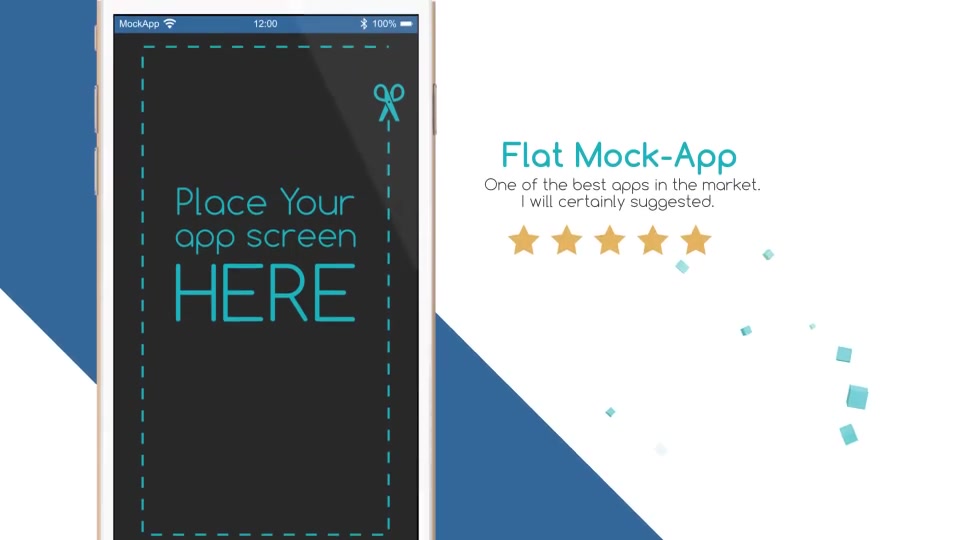 Flat Mock App Commercial - Download Videohive 14152325