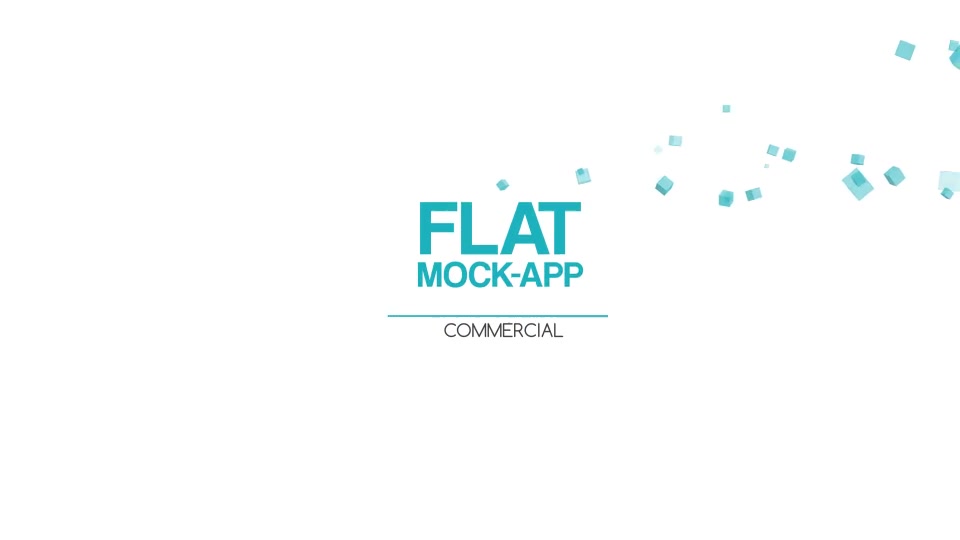 Flat Mock App Commercial - Download Videohive 14152325