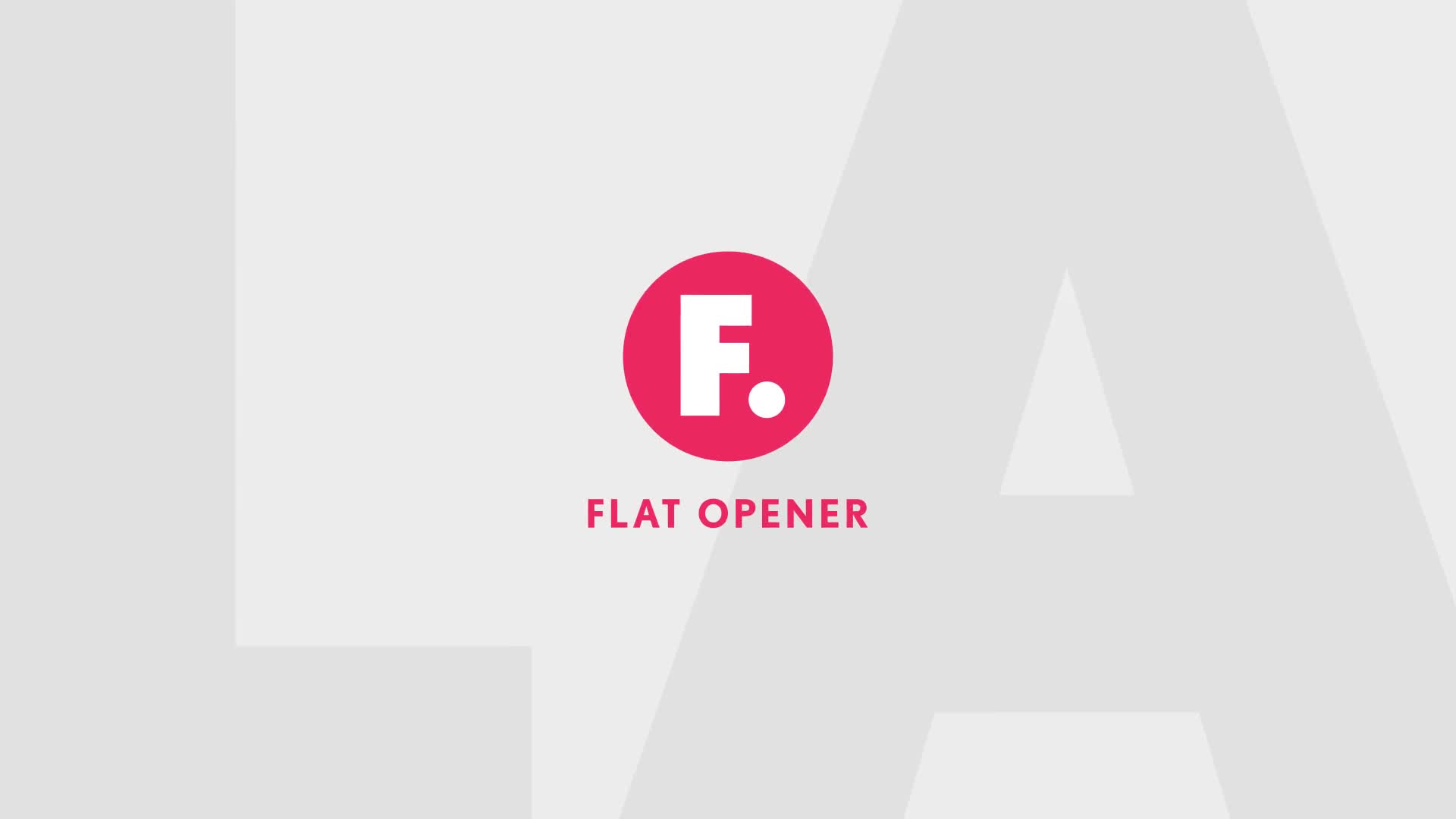 Flat Opener Videohive 23578255 After Effects Image 7