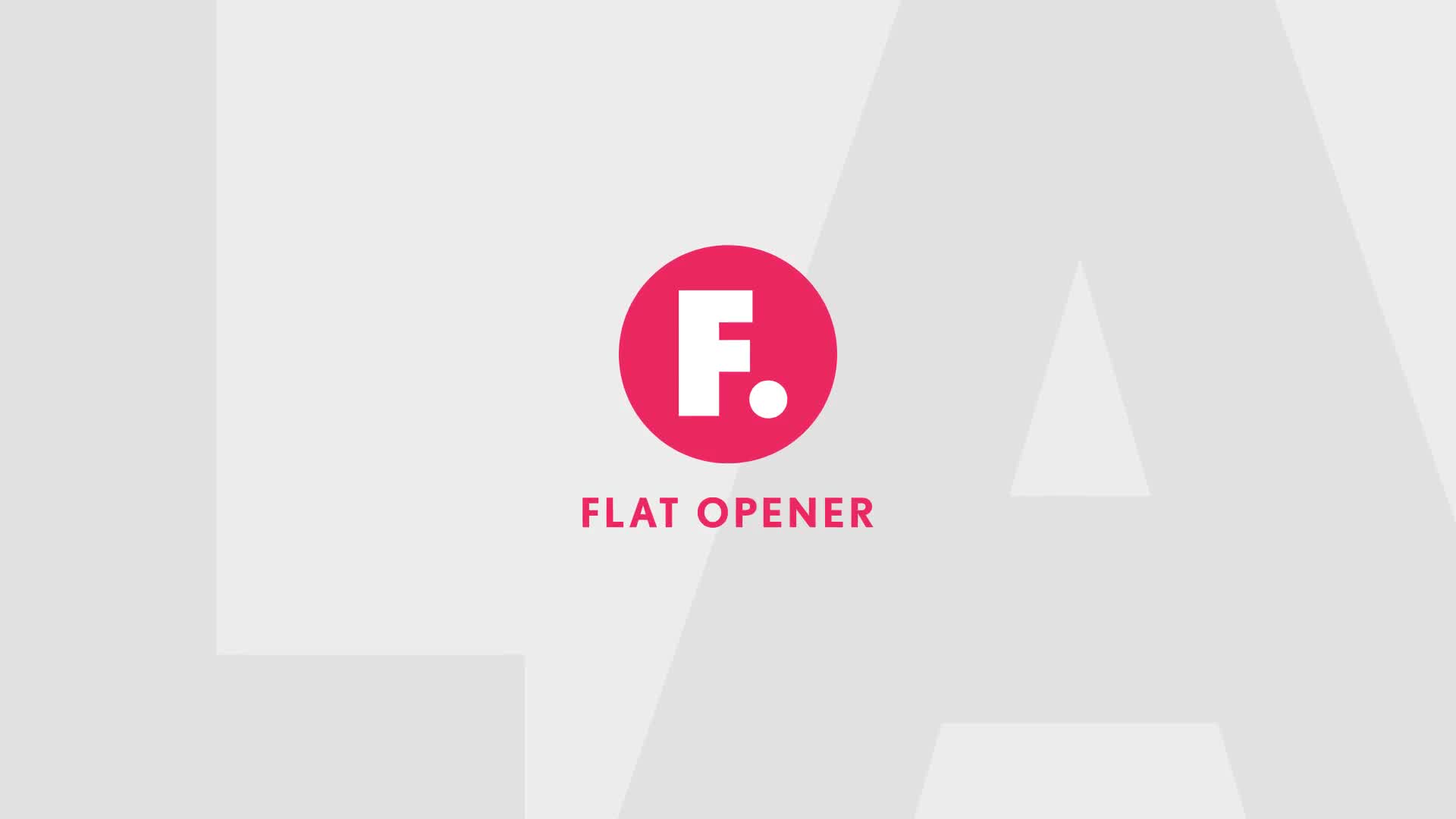 Flat Opener Videohive 23578255 After Effects Image 8