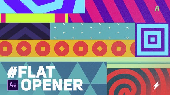 Flat Opener - Videohive Download 23231883