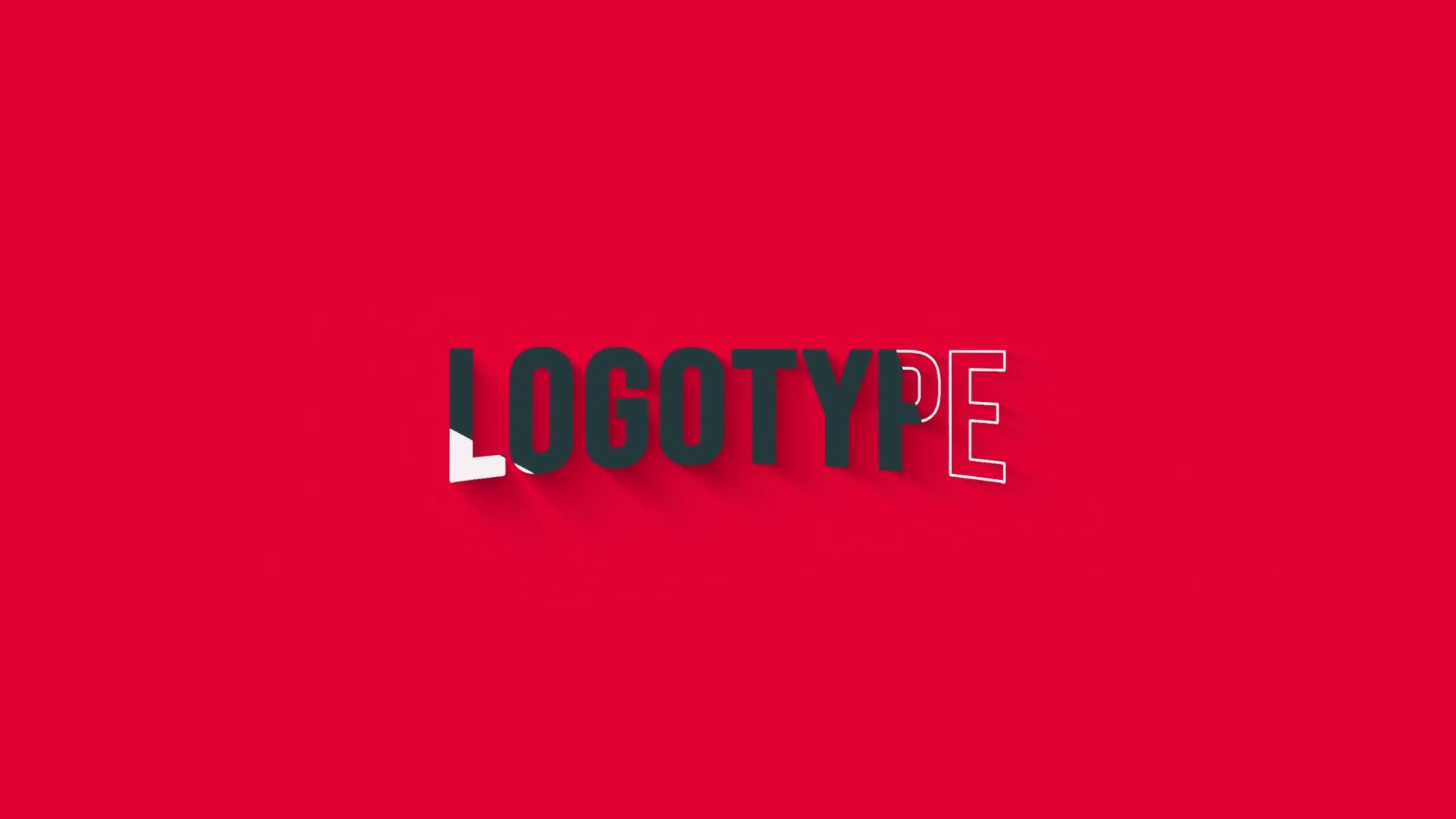 Flat Outline Logo Videohive 33397486 After Effects Image 5