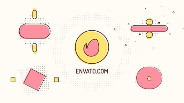 Flat Shapes Logo - Videohive 22289351 Download