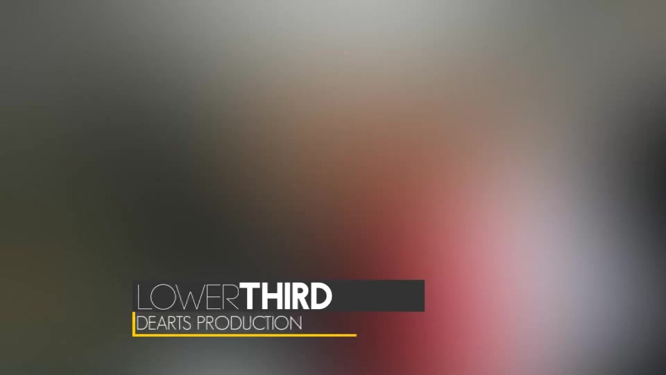 Flat Simple Lower Third Videohive 12610368 After Effects Image 2