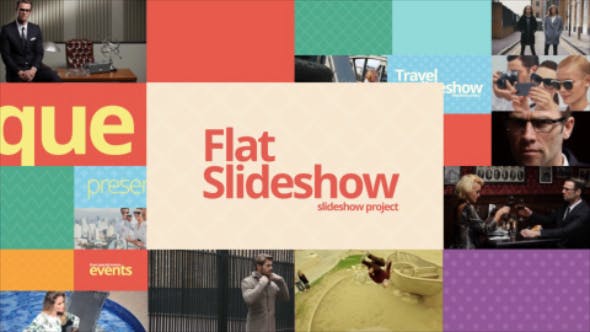Flat SlideShow - Download 13981809 Videohive