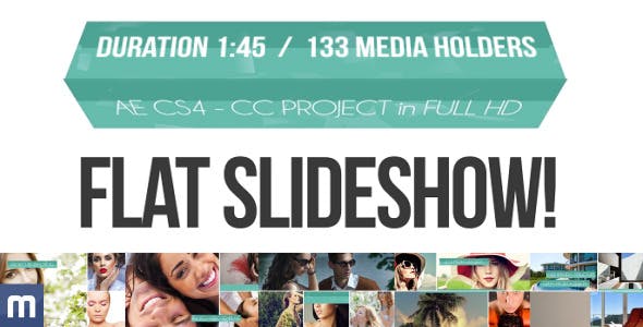 Flat Slideshow - Videohive 8406053 Download