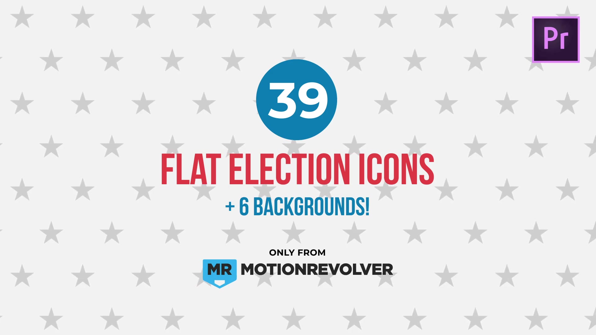 Flat USA Election Icons | MOGRT for Premiere Pro Videohive 24478478 Premiere Pro Image 11