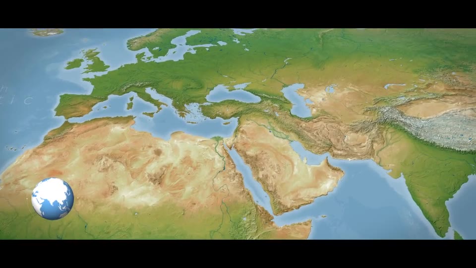 Flat World Map Videohive 23119540 After Effects Image 3