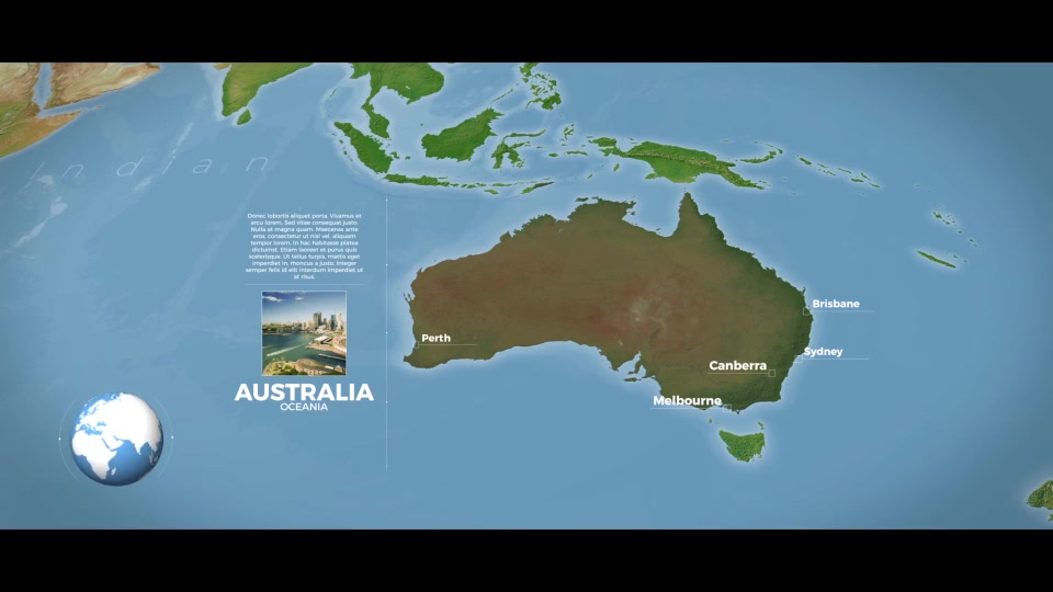 Flat World Map Videohive 23119540 After Effects Image 4