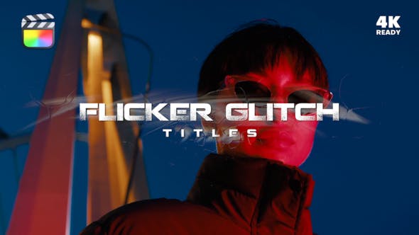 Flicker Glitch Titles - Videohive Download 35882200