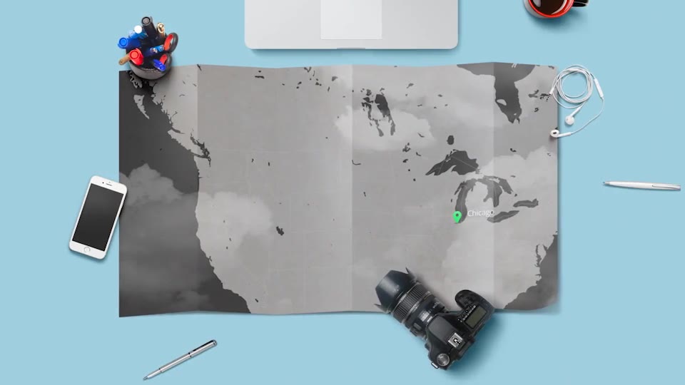 Flight Maps Visualize Where Youre Travelling - Download Videohive 19411390