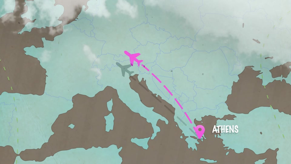 Flight Maps Visualize Where Youre Travelling - Download Videohive 19411390