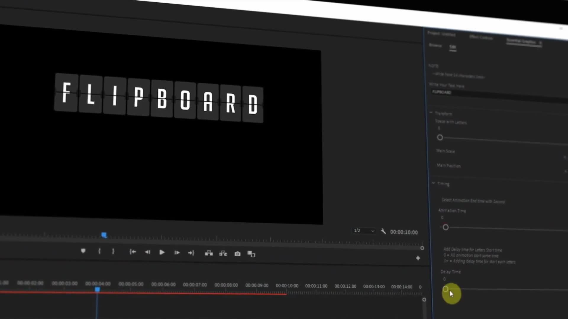 Flip Board Animated Typeface for Premiere Pro Videohive 37683350 Premiere Pro Image 11