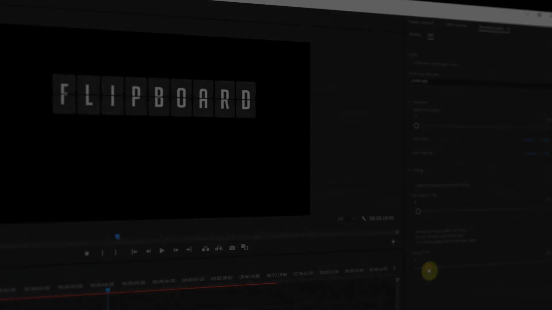 Flip Board Animated Typeface for Premiere Pro Videohive 37683350 Premiere Pro Image 12