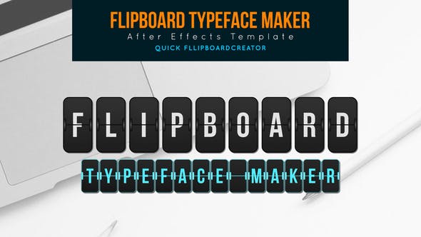 Flip board Typeface Maker - Download 25894931 Videohive