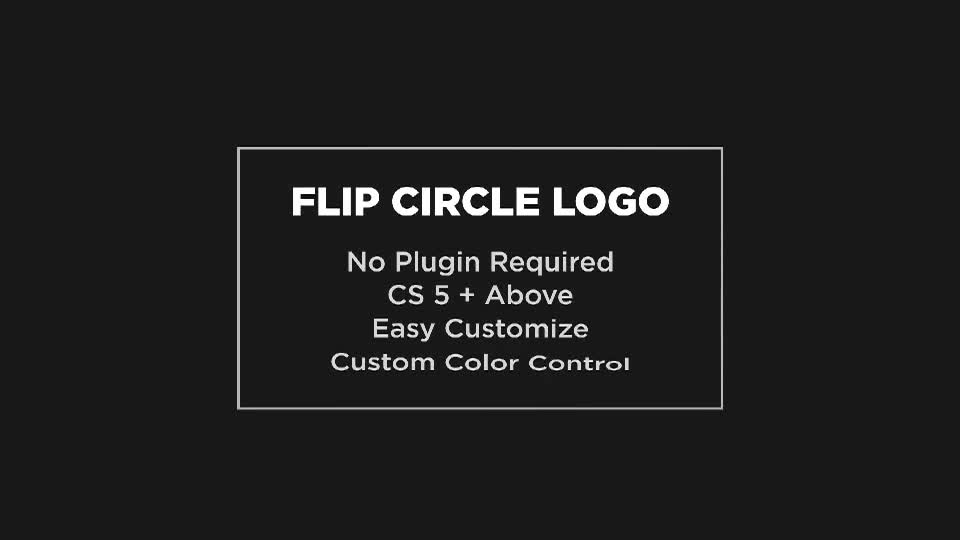 Flip Circle Logo Videohive 19323257 After Effects Image 1