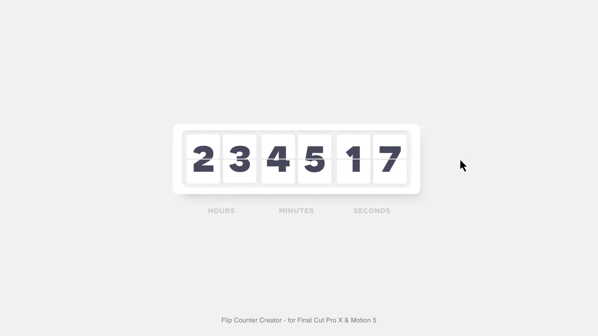 Flip Counter Creator for FCPX Videohive 24537660 Apple Motion Image 6