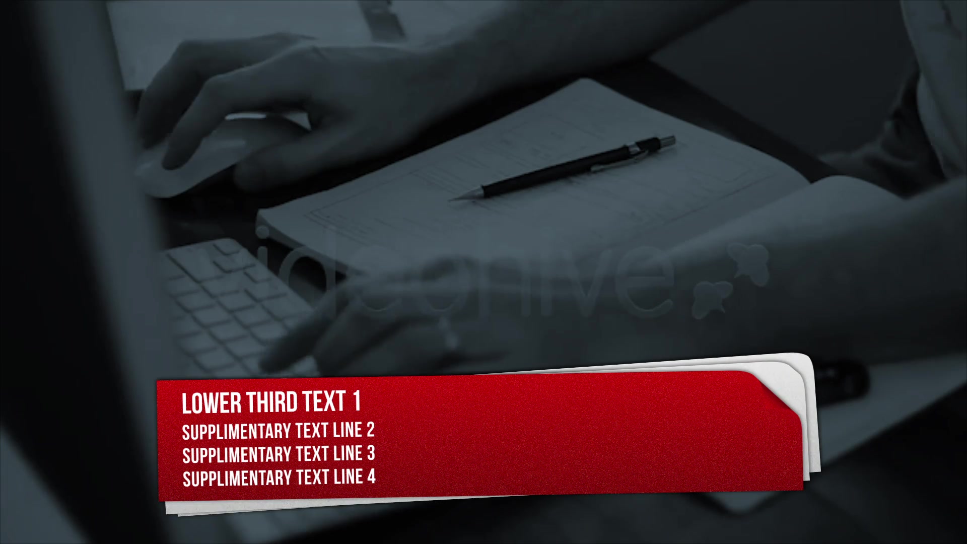 Flipping Pages Lower Thirds | MOGRT for Premiere Pro Videohive 24907010 Premiere Pro Image 4