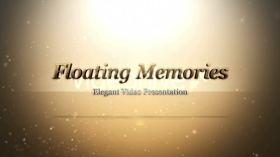 Floating Memories - Download Videohive 2311840