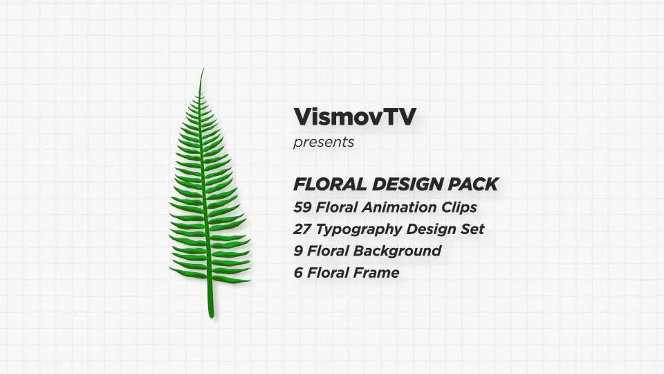 Floral Design Pack Videohive 22778532 After Effects Image 1