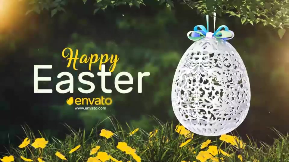 Floral Easter Egg Ident Videohive 21488826 After Effects Image 4