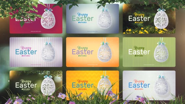 Floral Easter Egg Ident - Download Videohive 21488826