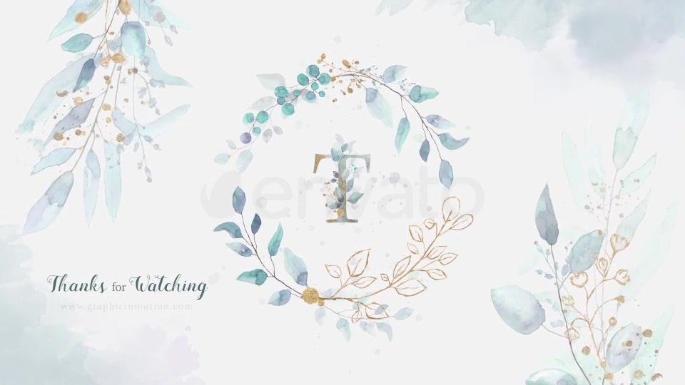 Floral Watercolor Design Pack Videohive 27021174 After Effects Image 11