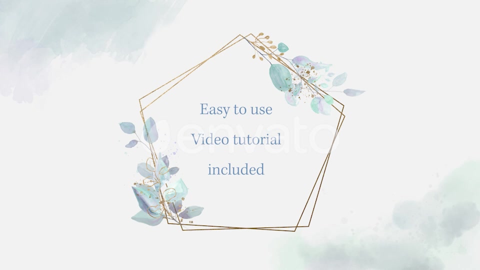 Floral Watercolour Wedding Titles Pack Videohive 33962121 Premiere Pro Image 9
