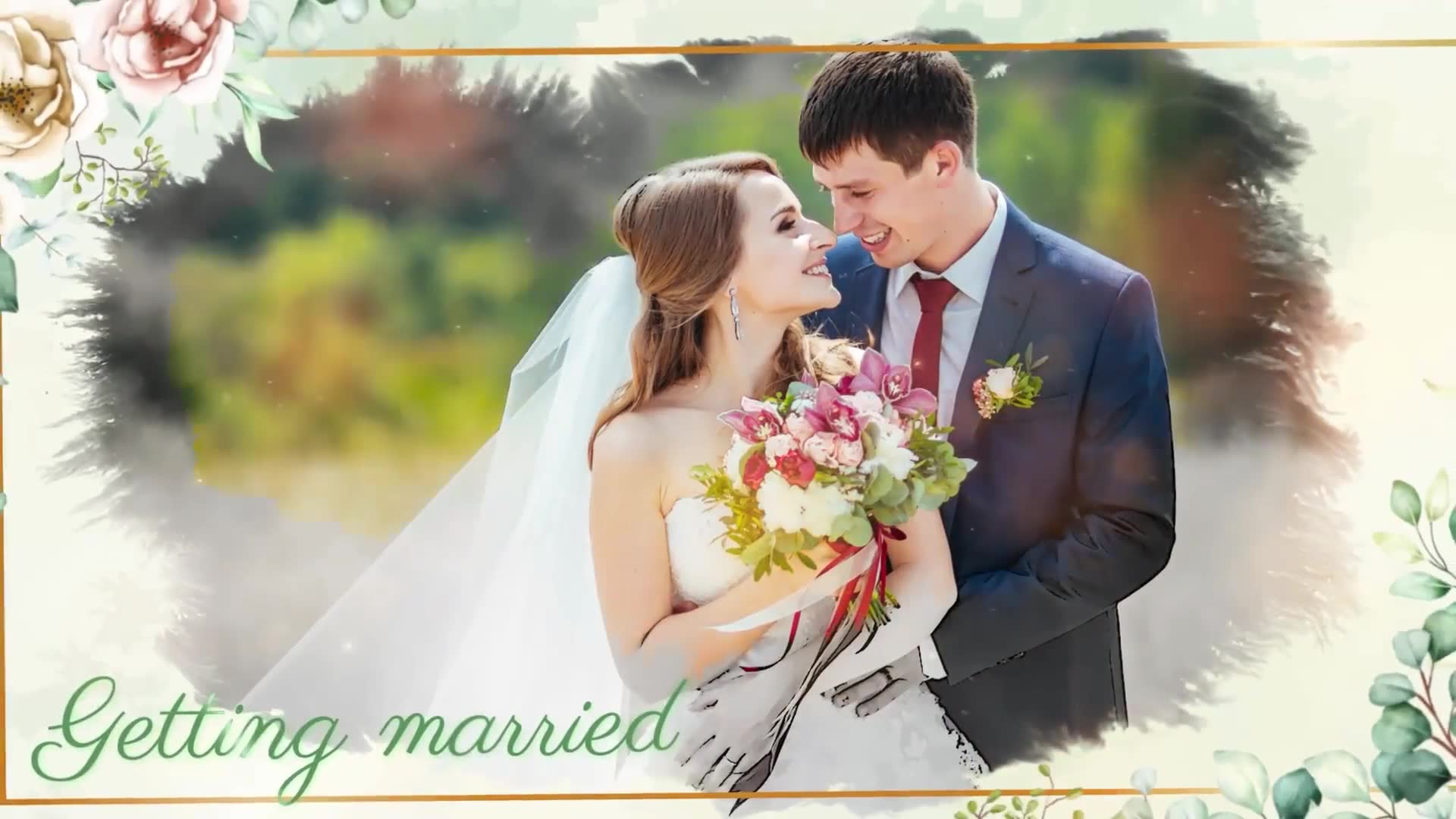 Floral Wedding Invitation Videohive 37204263 After Effects Image 2