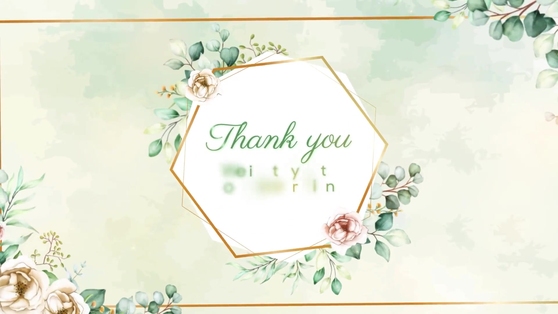 Floral Wedding Invitation Videohive 37204263 After Effects Image 6