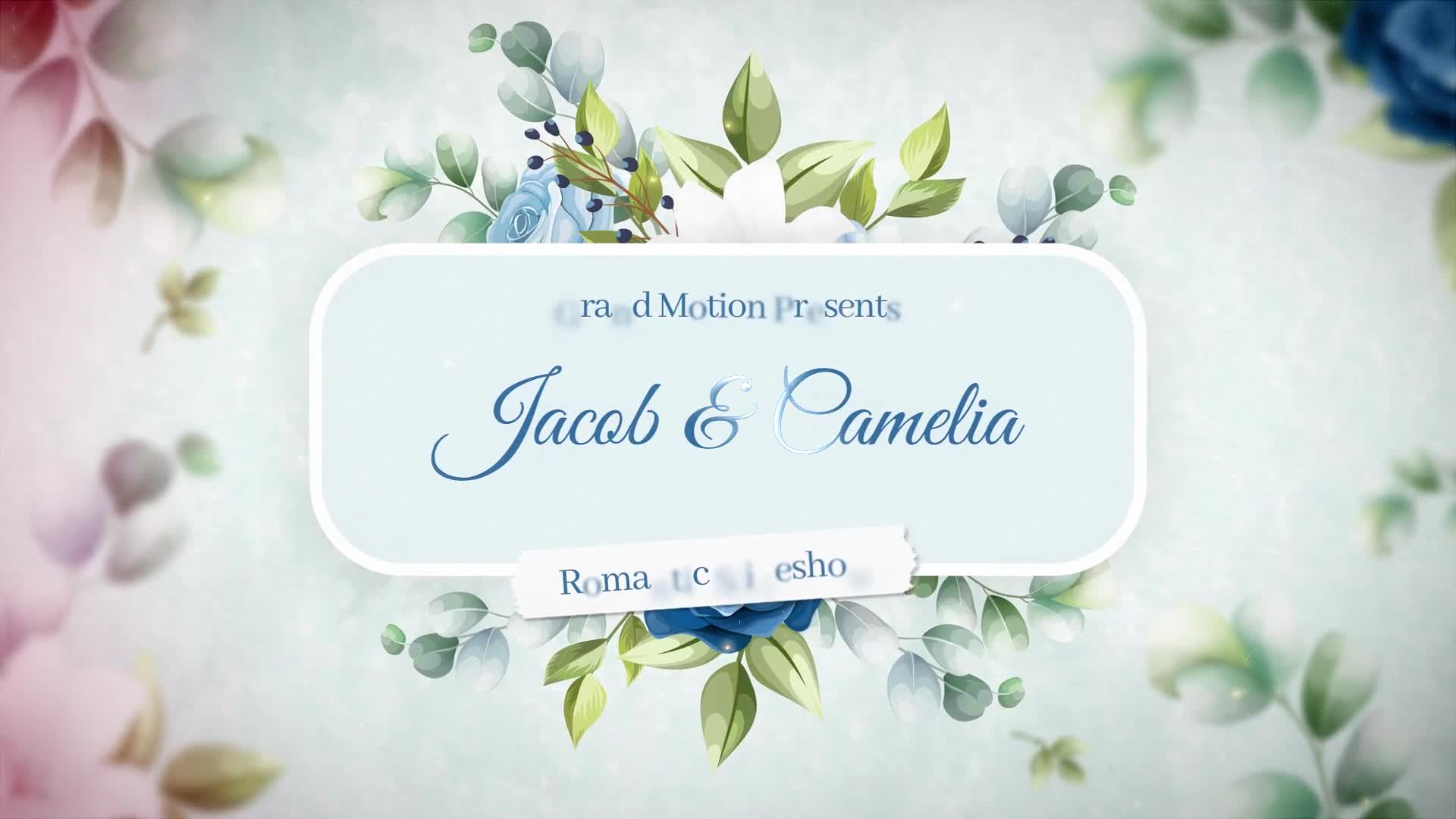 Floral Wedding Photo Slideshow Videohive 37111221 After Effects Image 1