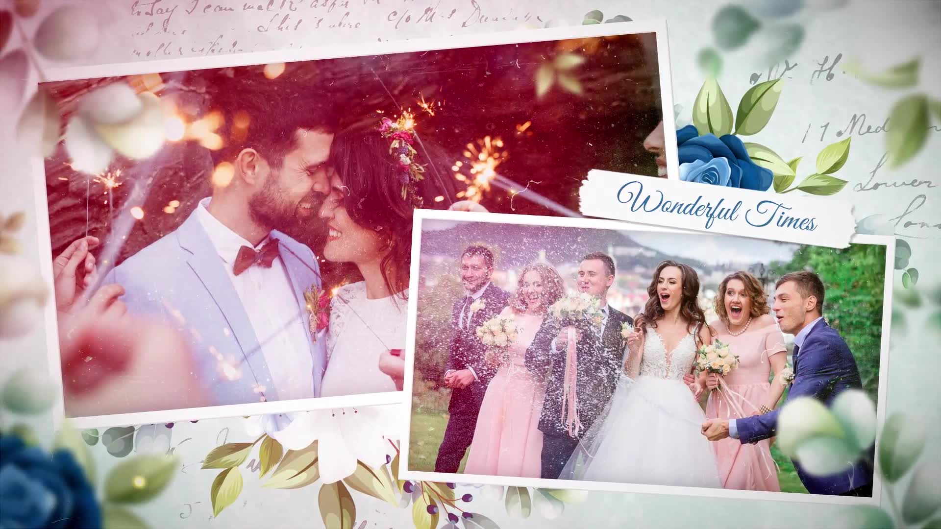 Floral Wedding Photo Slideshow | MOGRT Videohive 37189654 Premiere Pro Image 8
