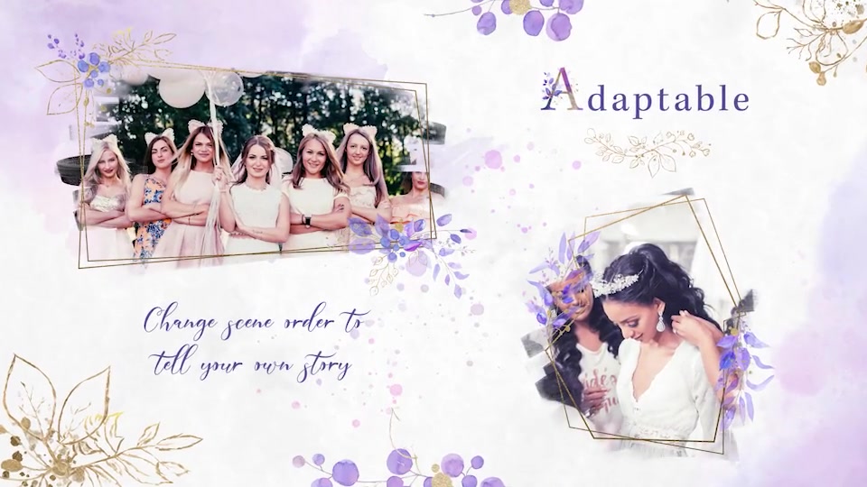 Floral Wedding Slideshow Videohive 30954331 After Effects Image 4