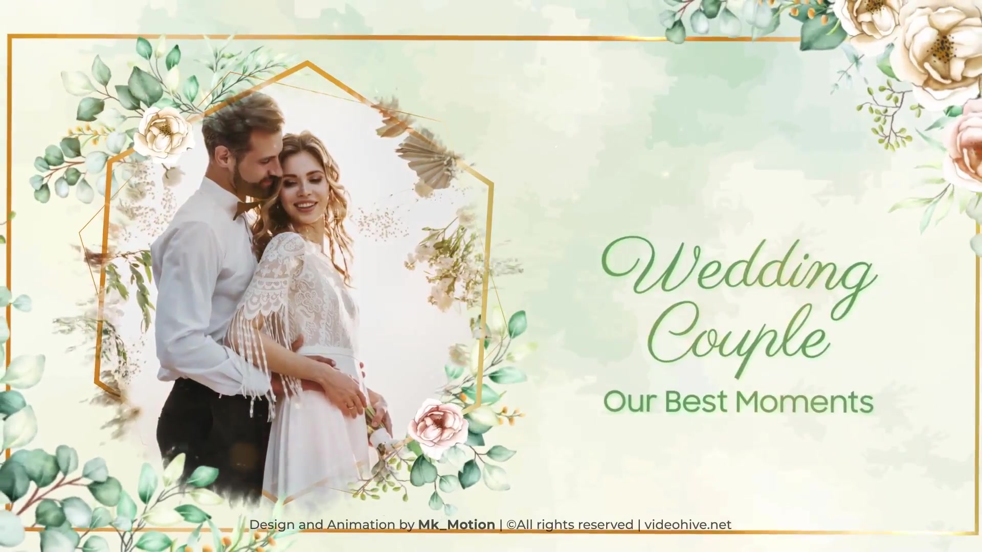 Floral Wedding Slideshow || Photo Slideshow Videohive 37271386 After Effects Image 5