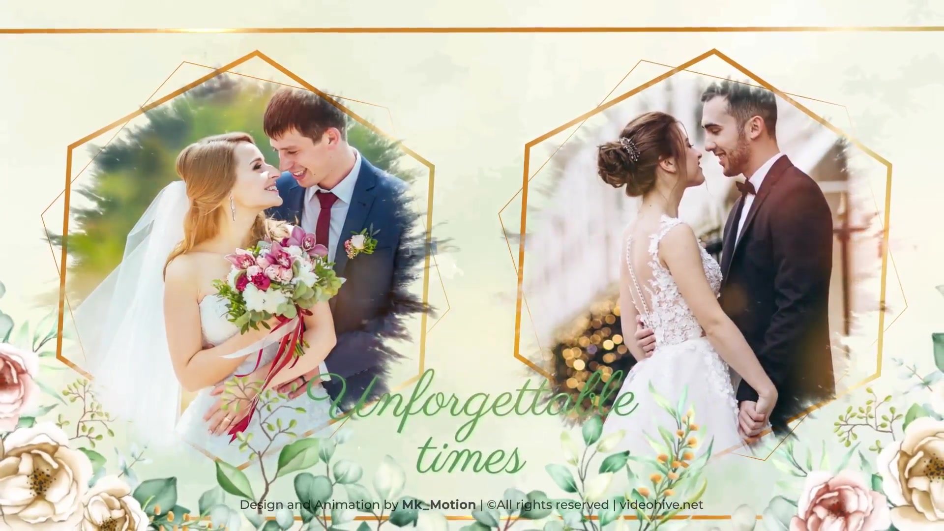 Floral Wedding Slideshow || Photo Slideshow Videohive 37271386 After Effects Image 6