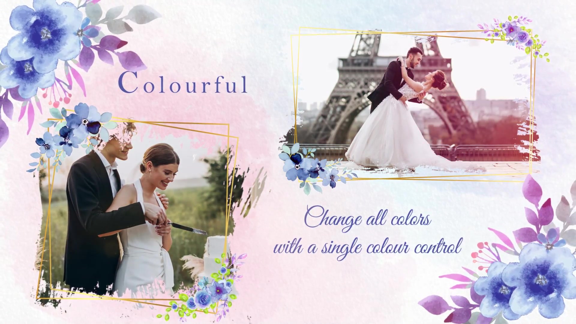 Floral Wedding Slideshow || Wedding Photo Slideshow MOGRT Videohive 41956899 Premiere Pro Image 8
