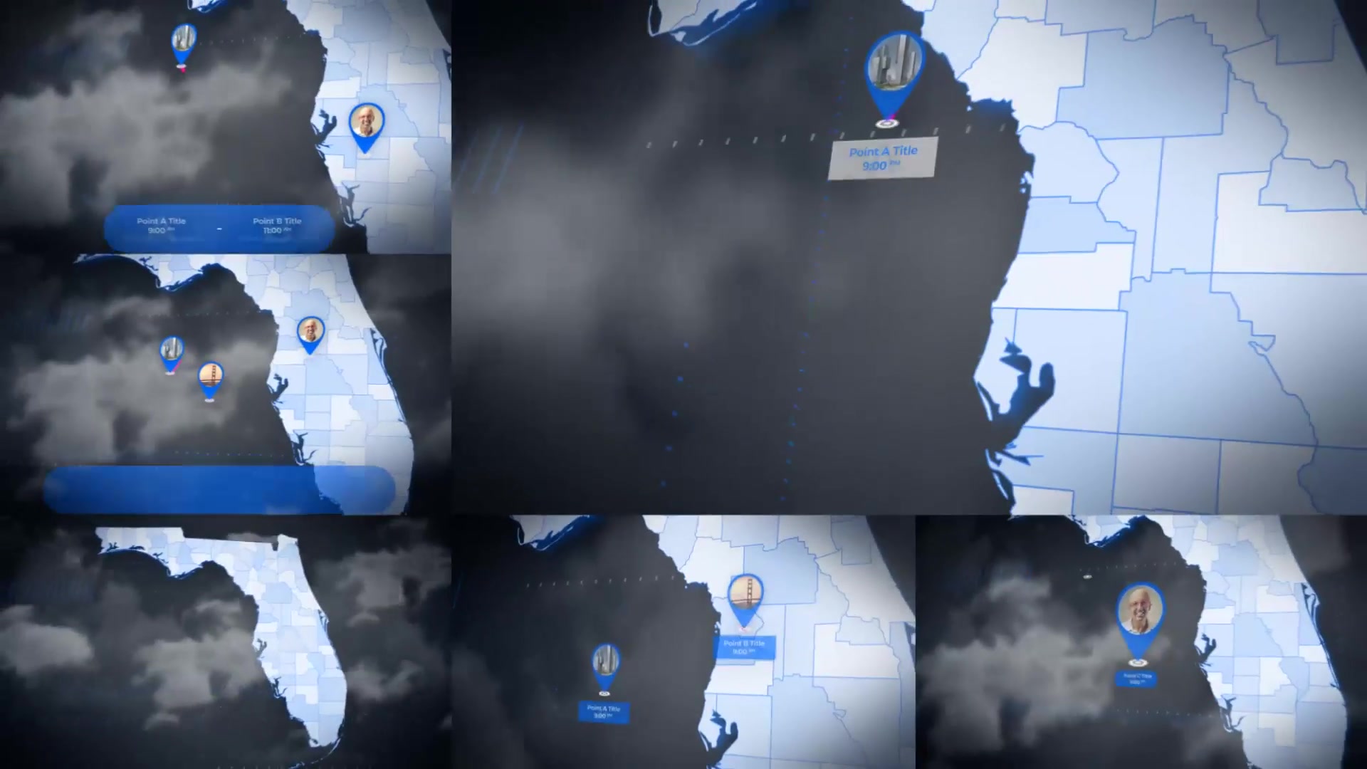 Florida Map Florida Map Kit Videohive 27817848 After Effects Image 8