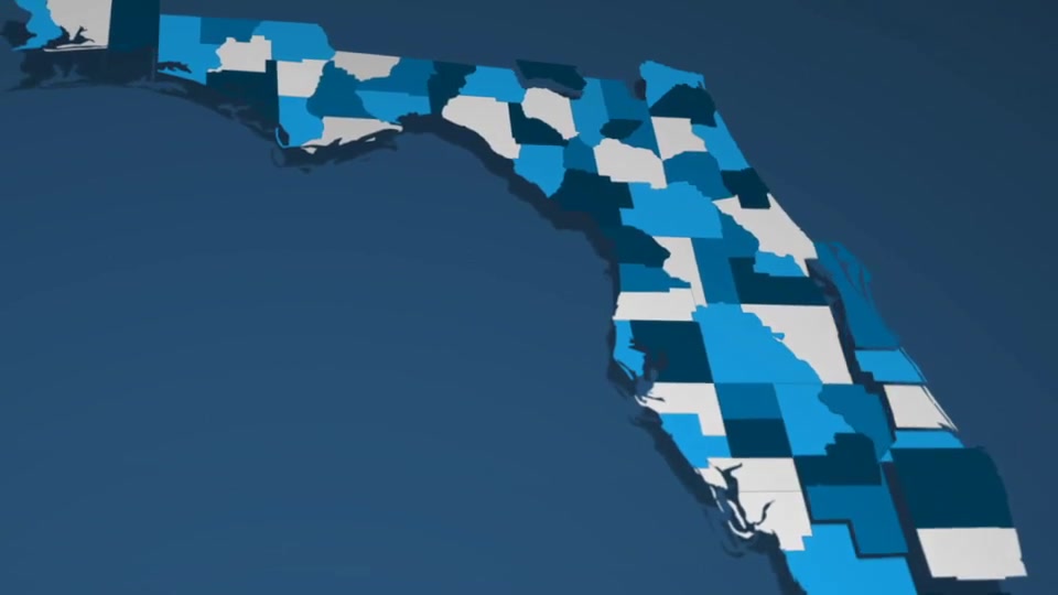 Florida Map Kit - Download Videohive 18165086