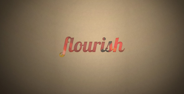 Flourish Logo Reveal - Download Videohive 5294186