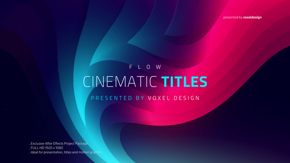 FLOW Cinematic Titles - Download Videohive 23294446