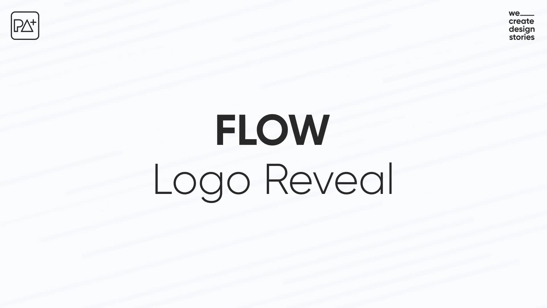 Flow Logo Animation For After Effects Videohive 34989566 After Effects Image 1