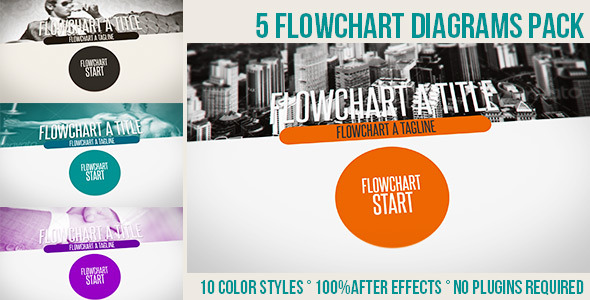 Flowchart Diagrams Pack - Download Videohive 4862491