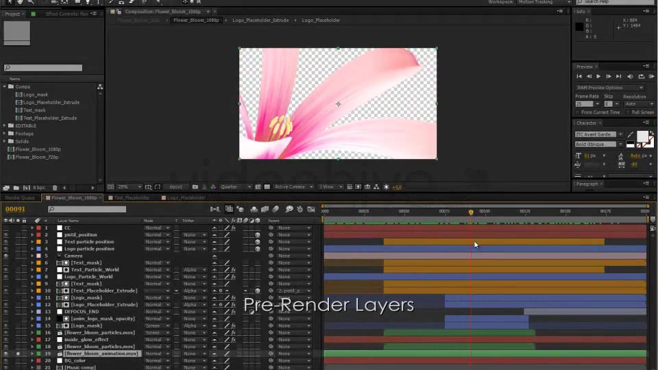 Flower Bloom Logo Videohive 5909787 After Effects Image 5