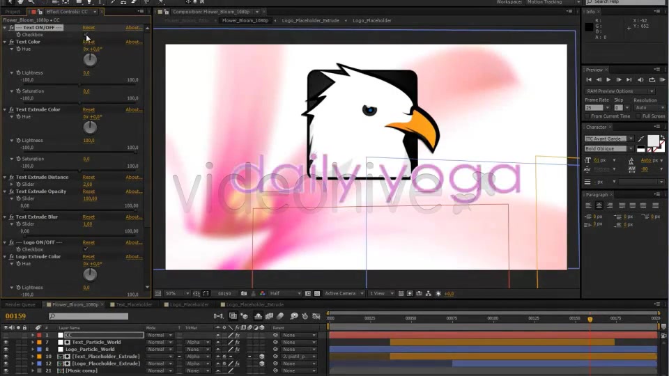 Flower Bloom Logo Videohive 5909787 After Effects Image 9