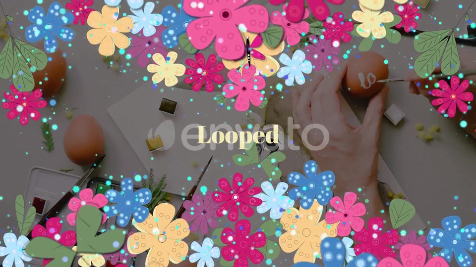 Flower Frames 6 In 1 Videohive 30559511 Motion Graphics Image 5