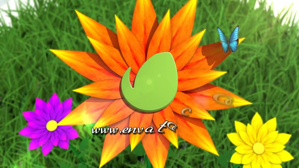 Flower Logo/Text Opener Videohive 6618406 After Effects Image 7