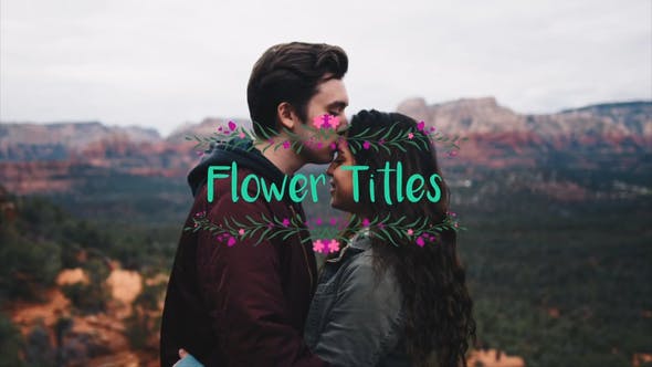 Flower Titles - 29655376 Videohive Download