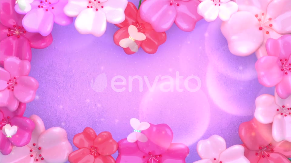 Flowers and Butterflies - Download Videohive 21713618