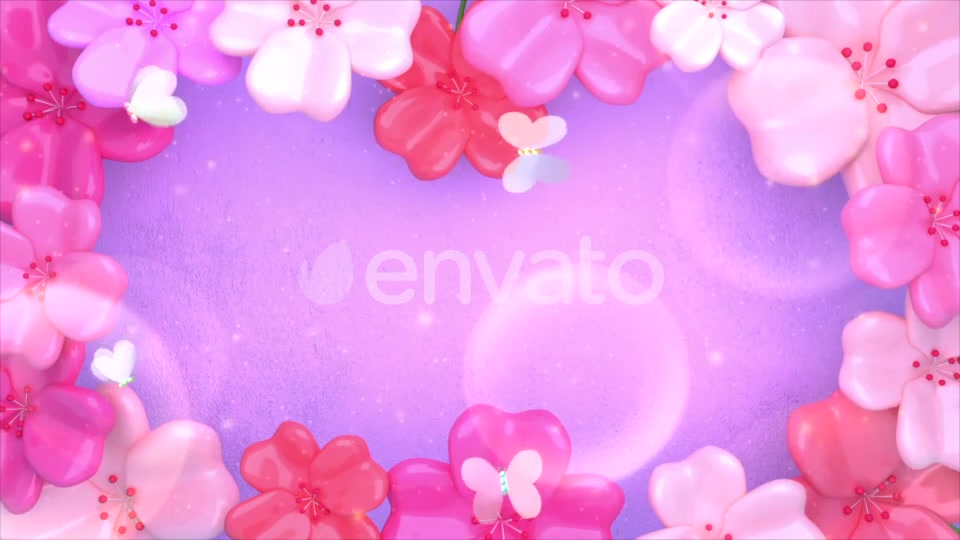 Flowers and Butterflies - Download Videohive 21713618